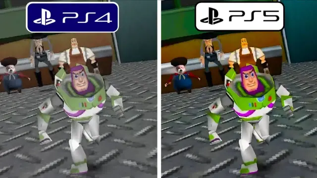 Toy Story Retro Roundup PS4 vs PS5: Visuals & Performance